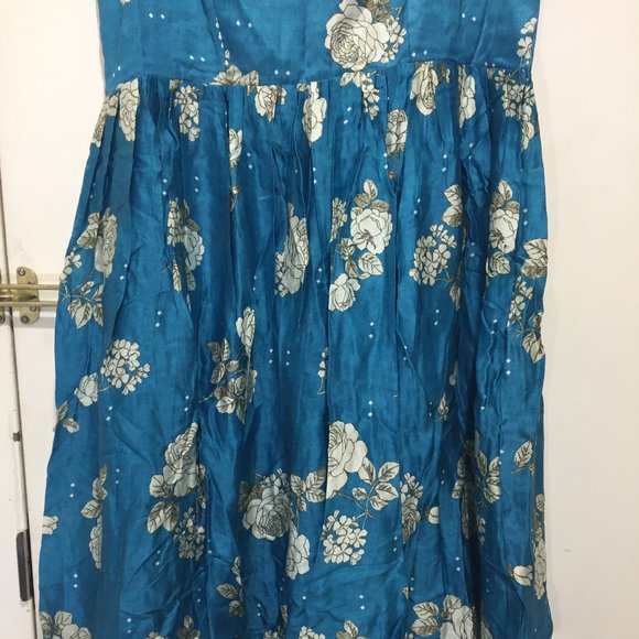 VINTAGE SLEEVELES MIDI DRESSES SIZE XL - Picture 6 of 6